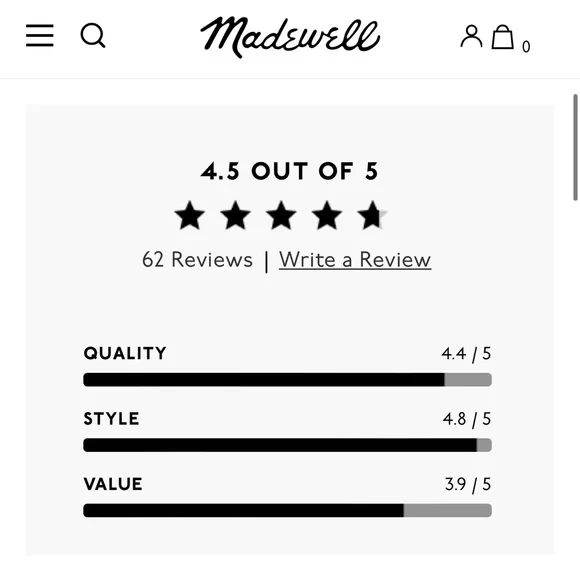 Madewell | Arrowstack necklace - Picture 6 of 10